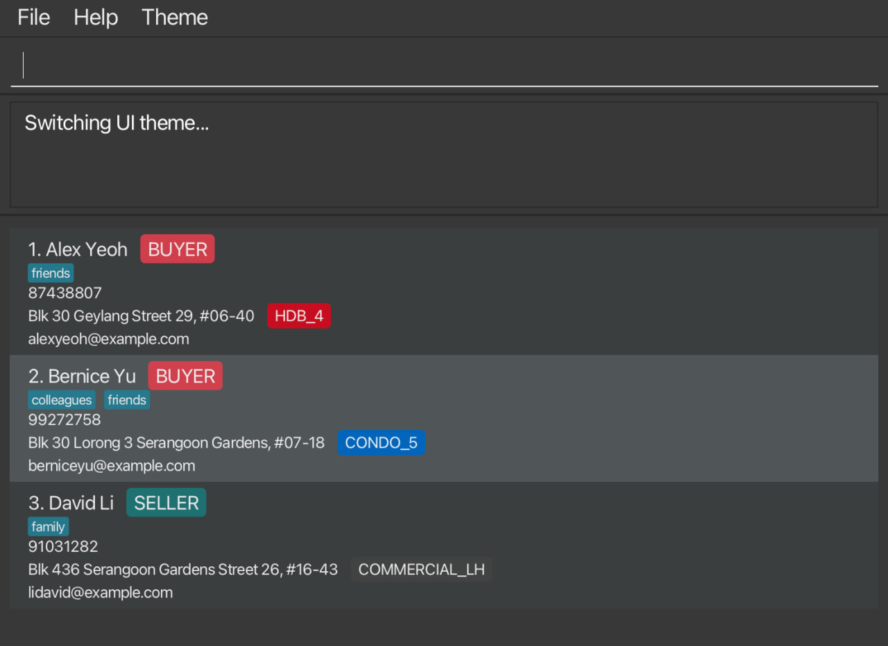 result for 'toggle' in dark mode