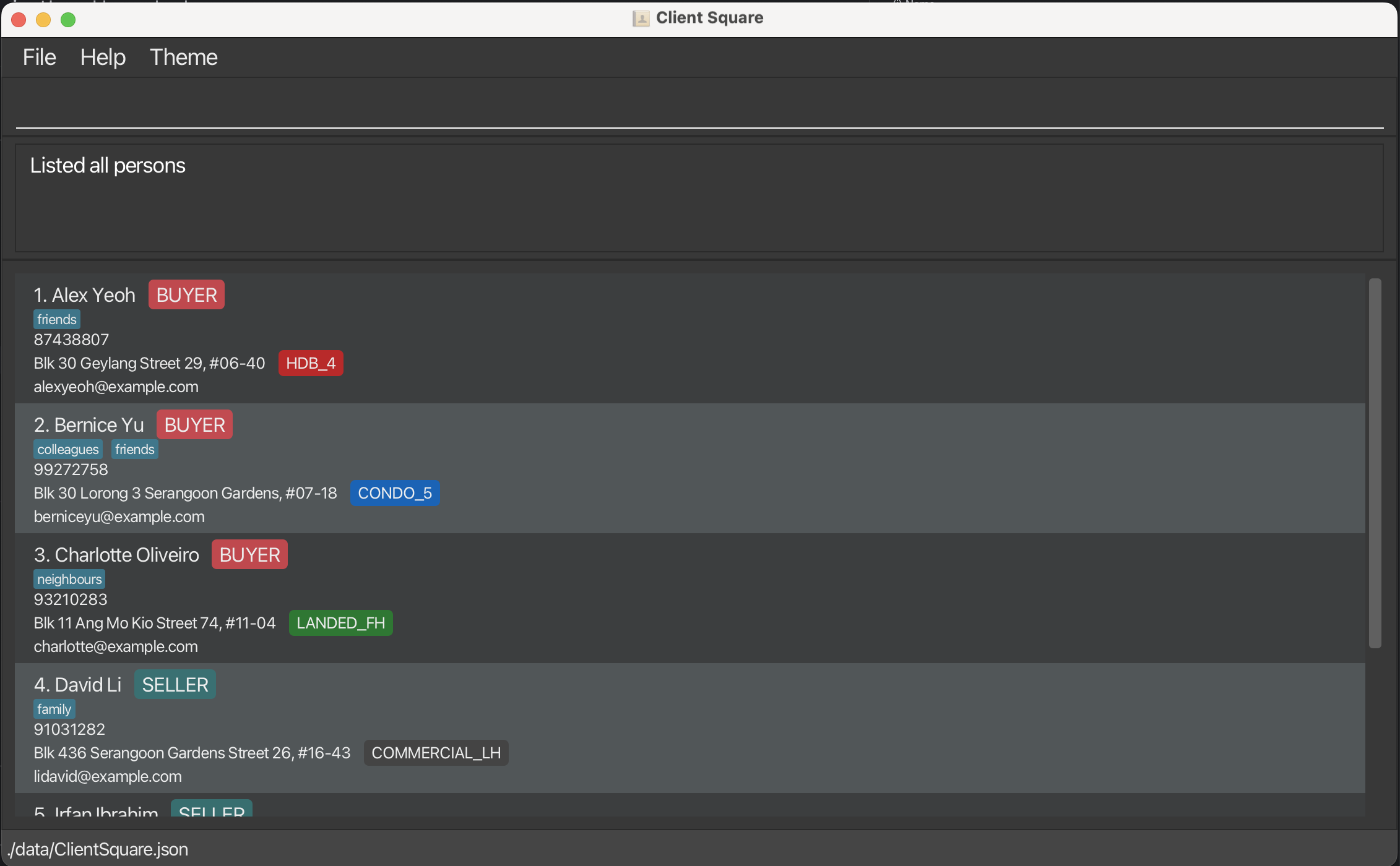 Before the following 'edit' commands